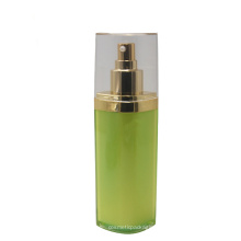 Luxury cosmetic packaging acrylic foam head bottle 100ml